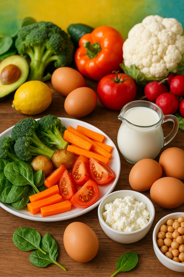 Arten vegetarischer Ernährung
